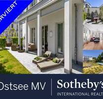 FIRST - 1. Reihe: Mediterrane 3 Zi. Villenwohnung in besonders schöner und ruhiger Lage! - Sellin