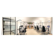 Luxus City-Büro mit Panoramablick - direkt an der Mönckebergstraße - All-in-Miete - Hamburg Hamburg-Altstadt