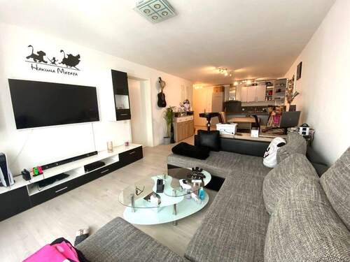 Wohnbereich - 2 Zimmer Etagenwohnung zur Miete in Filderstadt