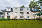 Gartenansicht-Süd - 3 Zimmer Etagenwohnung in Bad Honnef