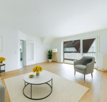 Großzügige 4-Zimmer-Wohnung mit Loggia und Stellplatz in gepflegtem 4-Parteienhaus in Dünsen
