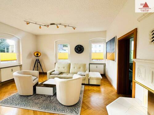 OG_Wohnzimmer (2) - Mehrfamilienhaus in Leubsdorf bei Augustusburg, Chemnitz: Apartments vermieten und Eigennutzung