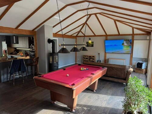 Wohnzimmer/Küche - 4 Zimmer Einfamilienhaus zur Miete in Reinickendorf