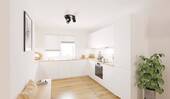 Komfortables Gäste-WC im Erdgeschoss - 4 Zimmer Doppelhaushälfte in Hattingen
