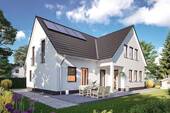 Domizil192 - Gartenansicht - Ein tolles Zuhause für zwei Familien - einfach zweimalig in Großrudestedt