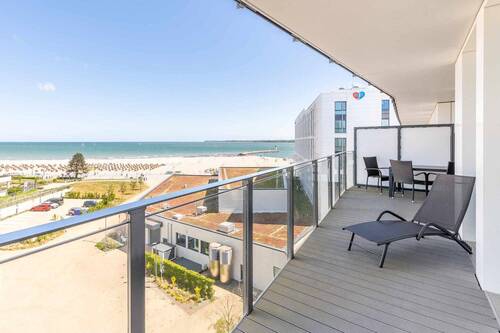 Großer Balkon mit Wasserblick - Etagenwohnung mit 66,50 m² in Lübeck / Travemünde zum Kaufen