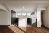 Küche Staging - Etagenwohnung mit 90,60 m&sup2; in Niedermotzing zum Kaufen