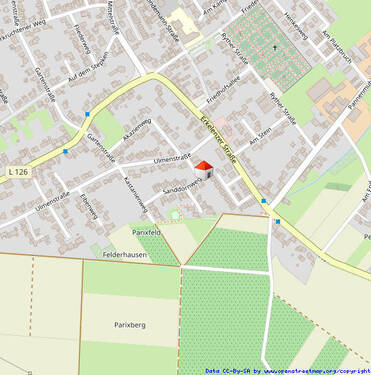 Landkarte - Etagenwohnung mit 69,30 m&sup2; in Niederkrüchten zum Kaufen