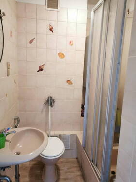 Gäste WC mit Dusche - 