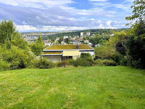 Blick von oberer Gartengrenze - 