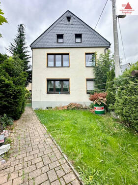 Ansicht seitlich - Einfamilienhaus in Venusberg nahe Drebach - Bauen Sie sich Ihr Zuhause im Erzgebirge aus