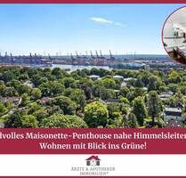 Stilvolles Maisonette-Penthouse nahe Himmelsleiter - Wohnen mit Blick ins Grüne! - Hamburg Othmarschen