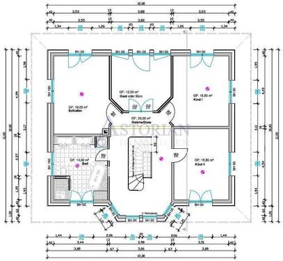 Haus F Grundriß OG - 