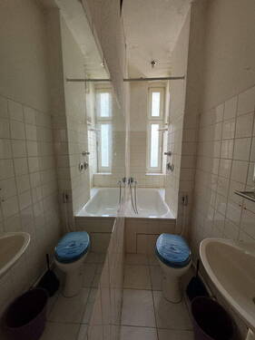 Badezimmer mit Tageslicht - 