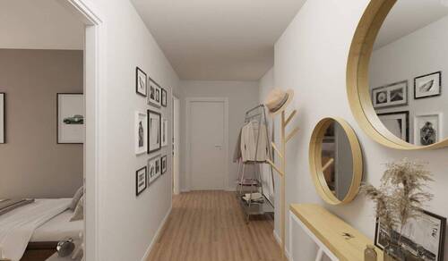 Heller und freundlicher Eingangsbereich - 3 Zimmer Etagenwohnung zum Kaufen in Langen