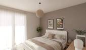 Helles und komfortables Schlafzimmer - 