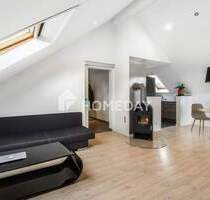 Modern wohnen über den Dächern: Dachgeschosswohnung mit Dachterrasse und Loggia in Bretzfeld