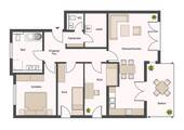 Grundriss - ca. 115 qm Wfl. - 