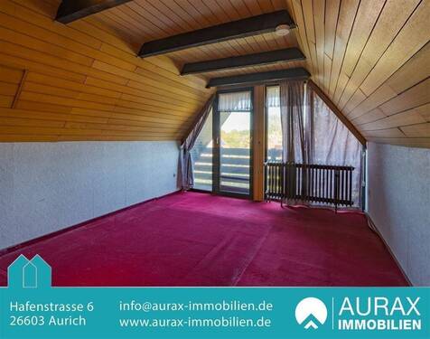 Wohnzimmer im Spitzboden - 