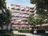 JOUX AM TACHELES Fassade - 1 Zimmer Etagenwohnung in Berlin
