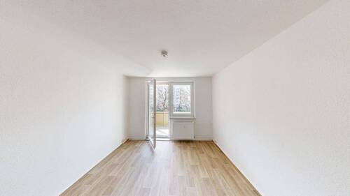Wohnzimmer Vergleichswohnung - 3-Raum-Wohnung mit Balkon nahe Goetheplatz