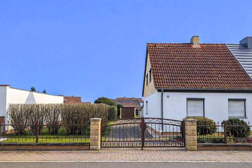 Straßenansicht DHH - Doppelhaushälfte mit 83,10 m&sup2; in Schkeuditz zum Kaufen