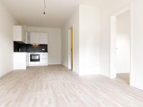 Küche / Wohnen - 2 Zimmer Terrassenwohnung zur Miete in Hamburg