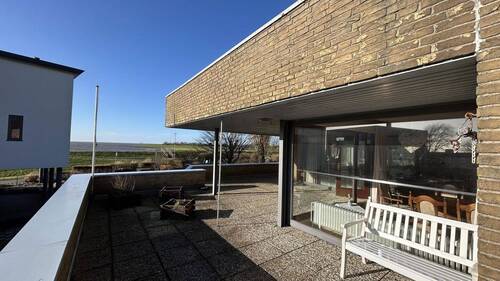 Terrasse mit Elbblick - 