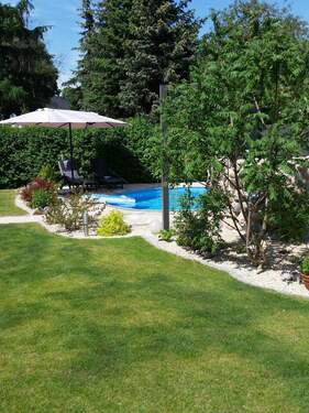 Blick vom Loungebereich - 