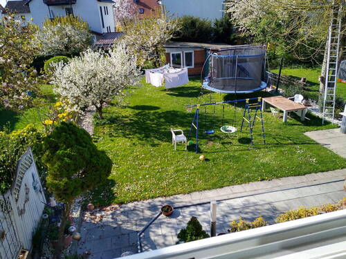 Blick zum Garten 1.Etaje - 