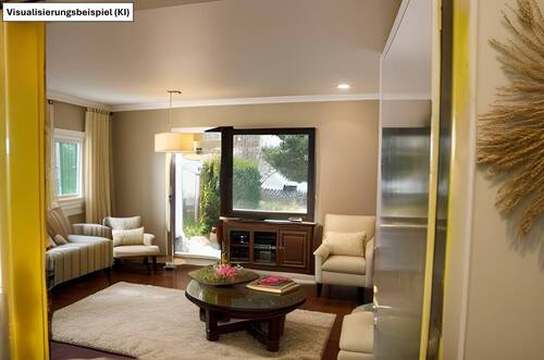 Wohnen als Einrichtungsbeispiel (von KI erstellt) - 7 Zimmer Reihenendhaus in Marktredwitz