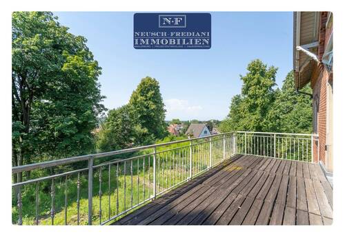 Der Blick nach Südwesten vom 1. OG - 