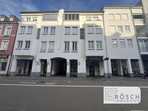 Ansicht von der Werderstraße - Renovierungsbedürftige City-Wohnung mitten in Rheinfelden +++ Rösch Immobilien