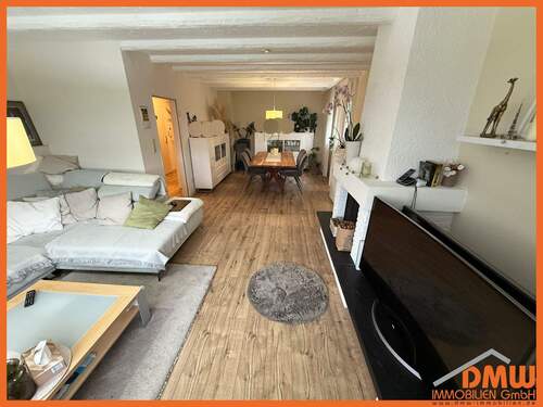 Wohnzimmer-Essecke - 3 Zimmer Etagenwohnung in Bingen-Büdesheim