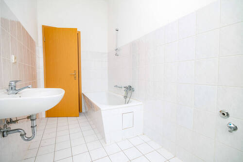 Badezimmer - Etagenwohnung mit 35,00 m² in Annaberg-Buchholz zur Miete
