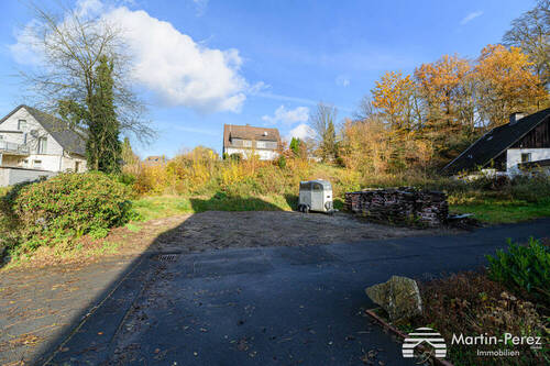 Blick aufs Baugrundstück - Baugrundstück in Hagen-Dahl - Ideal für ein Ein- oder Zweifamilienhaus