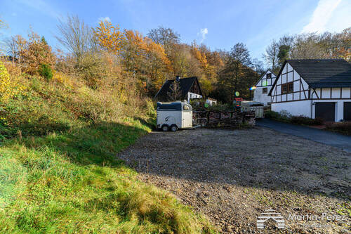 Blick aufs Baugrundstück und Umgebung - Grundstück zum Kaufen in Hagen
