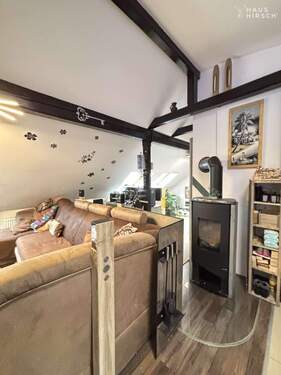 Wohnzimmer - 3 Zimmer Etagenwohnung zum Kaufen in Karben