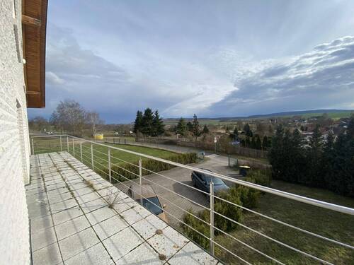 Blick von dem Balkon 1.OG - 