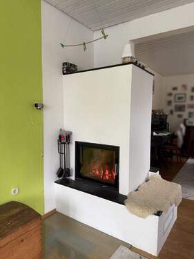 Kamin Wohnzimmer - 5 Zimmer Einfamilienhaus in Waldböckelheim