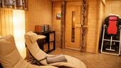 Sauna mit Fußbodenheizung - 