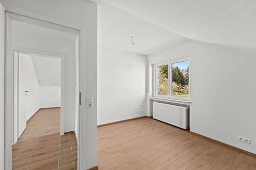 Flur und Schlafzimmer Dachgeschoss - 