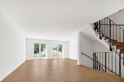 Wohn-Essbereich.jpg - Reihenmittelhaus mit 136,30 m&sup2; in Unterföhring zur Miete