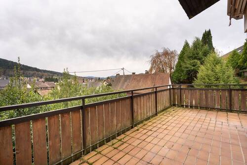 Der Süd-Balkon der mittleren Wohnung - 