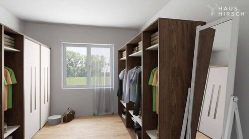 Ankleidezimmer KI Beispiel - 
