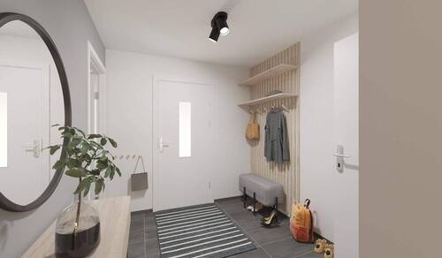 Heller und freundlicher Eingangsbereich - 5 Zimmer Reihenmittelhaus zum Kaufen in Langen