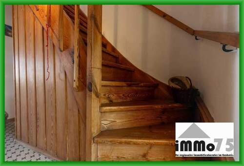 Wunderschöne Holztreppe - 