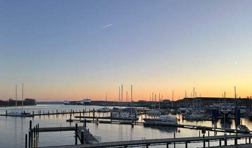 Yachthafen Sonnenuntergang - 