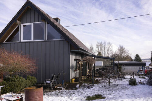 Rückansicht vom Garten - 