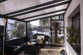 Wintergarten seitlich am Haus - 